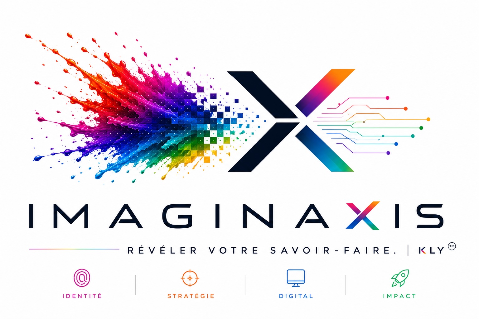 IMAGINAXIS — Révéler votre savoir-faire. Identité, Stratégie, Digital, Impact.